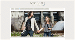 Desktop Screenshot of nykandcaliweddingphotography.com