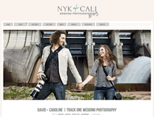 Tablet Screenshot of nykandcaliweddingphotography.com